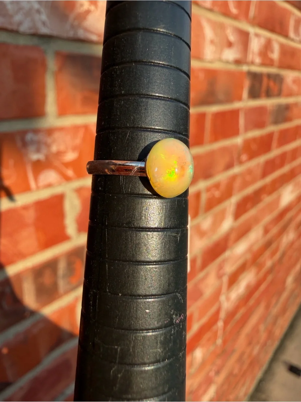 Well Opal  Cabochon Ring